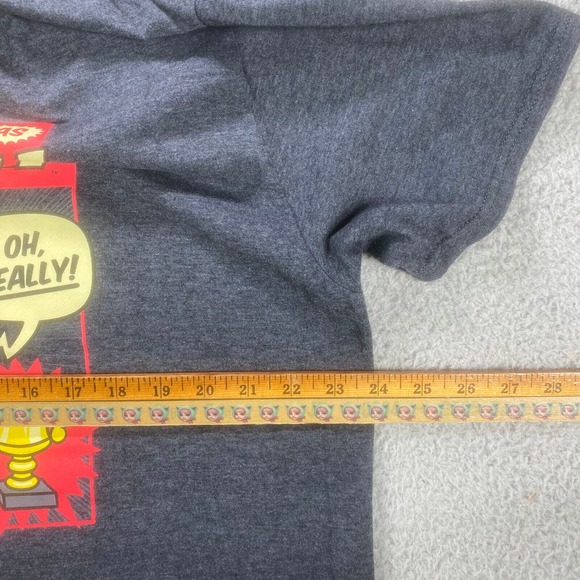 Pop Tees Shirt Men Extra Large Gray DC Comics Big Bang Theory Sheldon Flash - Picture 7 of 11